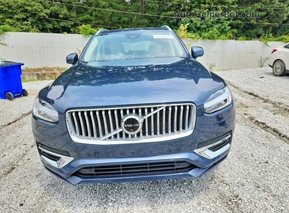 YV4L12PN3P1959126 2023 VOLVO XC90 Blue Widok z przodu