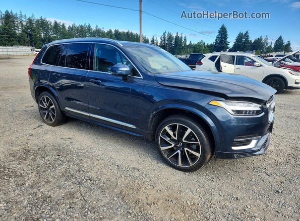 YV4L12PN9P1945022 2023 VOLVO XC90 Синий Передняя правая четверть