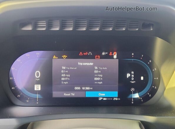 YV4L12PV0P1941294 2023 VOLVO XC90 Черный Вид щитка приборов