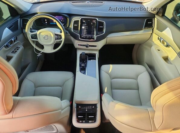 YV4L12PV0P1941294 2023 VOLVO XC90 Черный Вид панели приборов