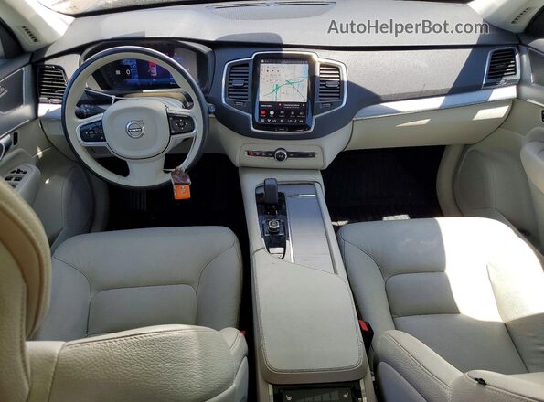 YV4L12PV1P1942101 2023 VOLVO XC90 White Вид панелі приладів