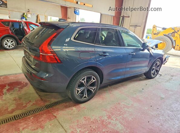 YV4L12RK1N1924584 2022 VOLVO XC60 Синий Задняя правая четверть