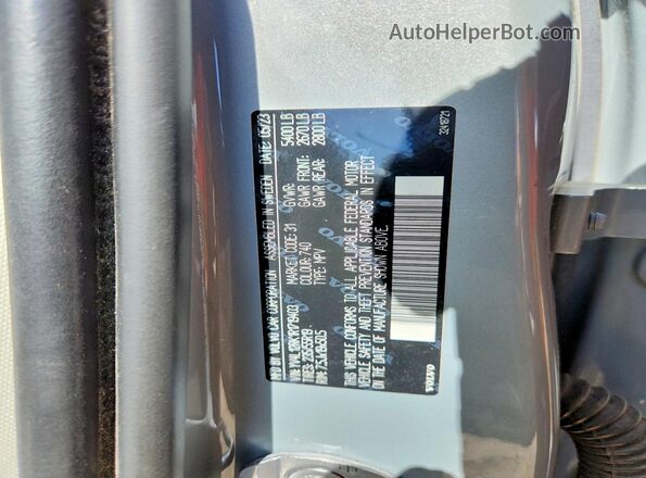 YV4L12RK1R1719403 2024 VOLVO XC60 Teal Շարժիչի բաժամունքի տեսք
