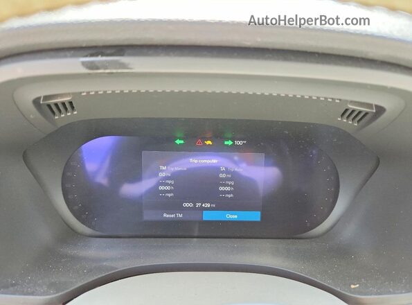 YV4L12RK1R1719403 2024 VOLVO XC60 Teal Սարքավորումների վահանակի տեսք