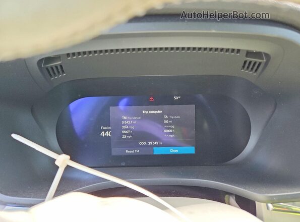 YV4L12RK1R1767113 2024 VOLVO XC60 Blue Vista del cuadro de instrumentos