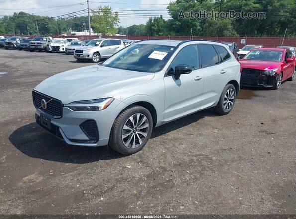 YV4L12RK3R1766609 2024 VOLVO XC60 Gray წინა მარცხენა ხედი სამი მეოთხედიდან