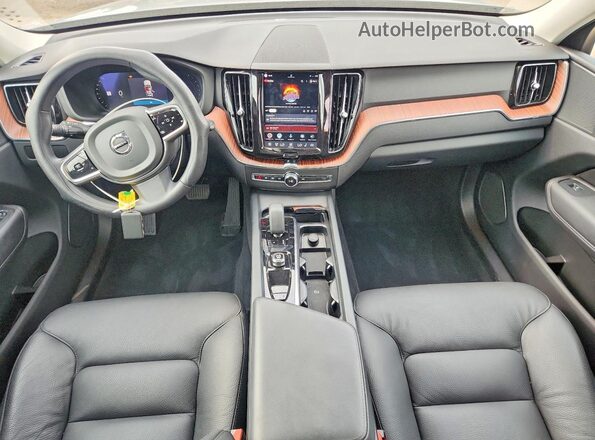 YV4L12RL2R1898494 2024 VOLVO XC60 Gray Dashboard view