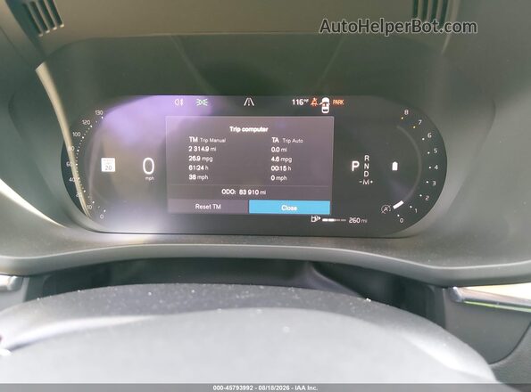 YV4L12RL8R1822584 2024 VOLVO XC60 White Вид задніх сидінь