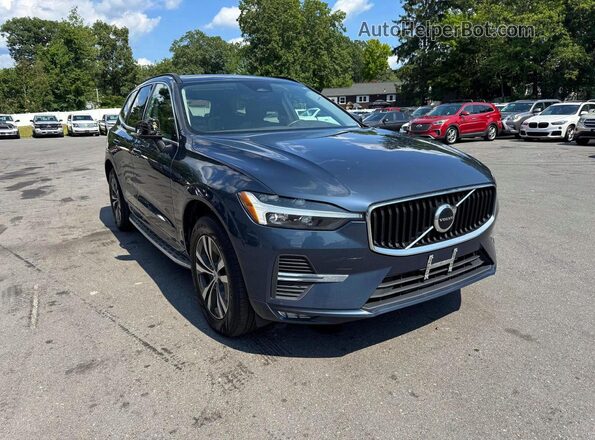 YV4L12RVXP1340858 2023 VOLVO XC60 Синий Передняя правая четверть