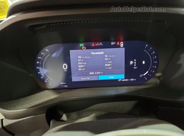 YV4L12UC6T2788024 2026 VOLVO XC40 Синий Вид щитка приборов