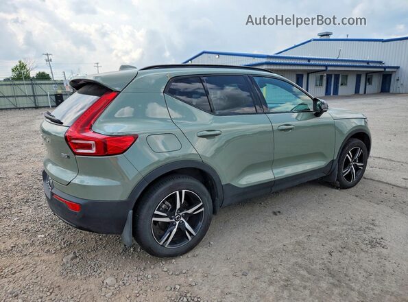 YV4L12UK8R2348936 2024 VOLVO XC40 Зеленый Задняя правая четверть