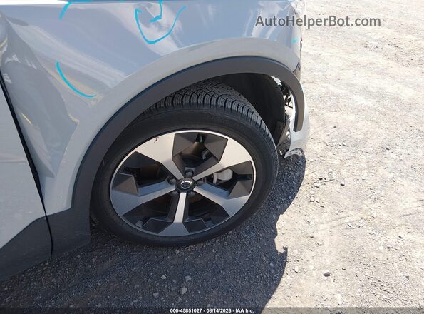 YV4L12UL7R2292089 2024 VOLVO XC40 Gray Widok z przodu