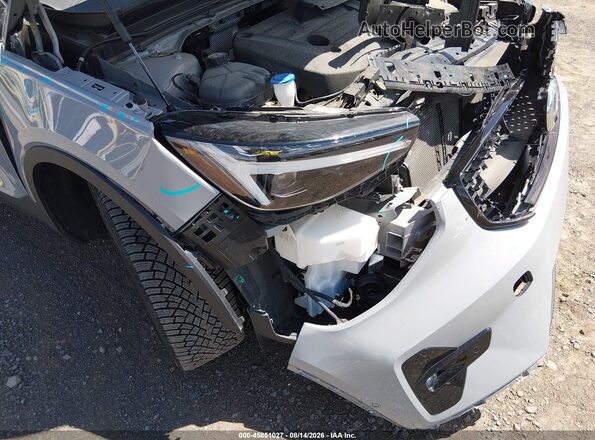 YV4L12UL7R2292089 2024 VOLVO XC40 Gray Widok zestawu wskaźników