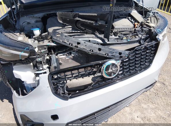 YV4L12UL7R2292089 2024 VOLVO XC40 Gray Widok wnętrza z tyłu