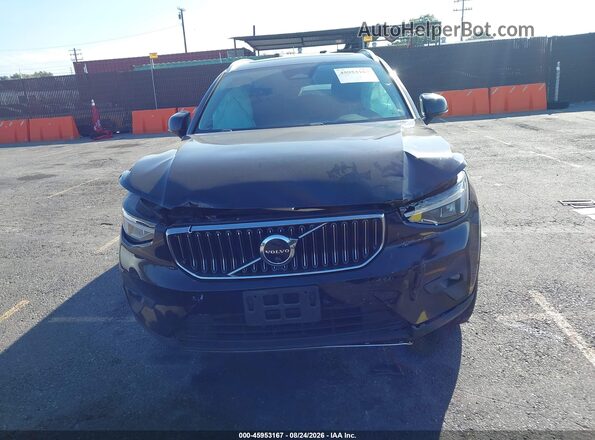 YV4L12UN0P2938975 2023 VOLVO XC40 Black Вид щитка приладів