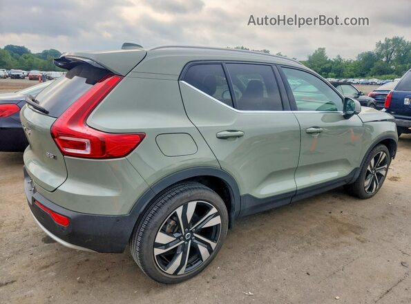 YV4L12UNXP2070869 2023 VOLVO XC40 Green Задня права чверть