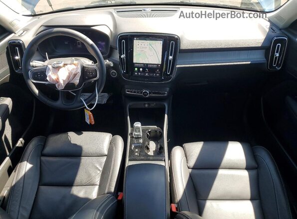 YV4L12UW9P2071150 2023 VOLVO XC40 Blue Вид панелі приладів