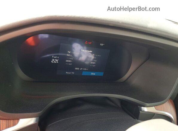 YV4L12WK1S2147916 2025 VOLVO V60 Blue Vista del cuadro de instrumentos