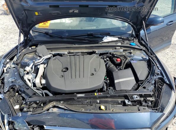 YV4L12WK1S2147916 2025 VOLVO V60 Blue Vista del compartimento del motor