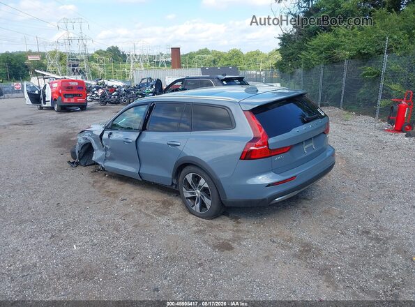 YV4L12WY2P2107307 2023 VOLVO V60 CROSS COUNTRY Gray Trasero izquierdo