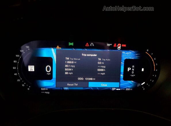 YV4M12RC0T1421851 2026 VOLVO XC60 Black Instrument cluster view