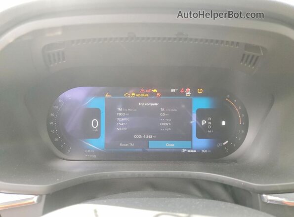 YV4M12RC3T1480909 2026 VOLVO XC60 Синий Вид щитка приборов