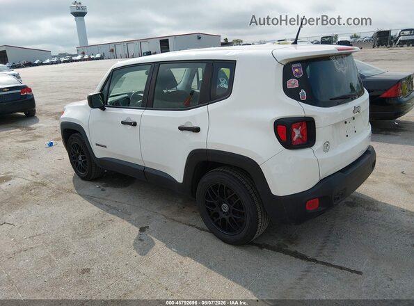 ZACCJAAB0HPF66651 2017 JEEP RENEGADE White Trasero izquierdo