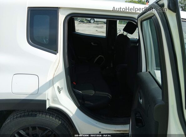 ZACCJAAB0HPF66651 2017 JEEP RENEGADE White Vista de la etiqueta del VIN