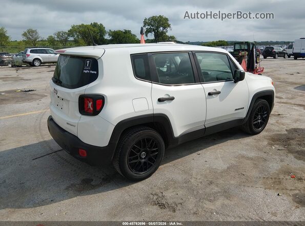 ZACCJAAB0HPF66651 2017 JEEP RENEGADE White Trasero derecho
