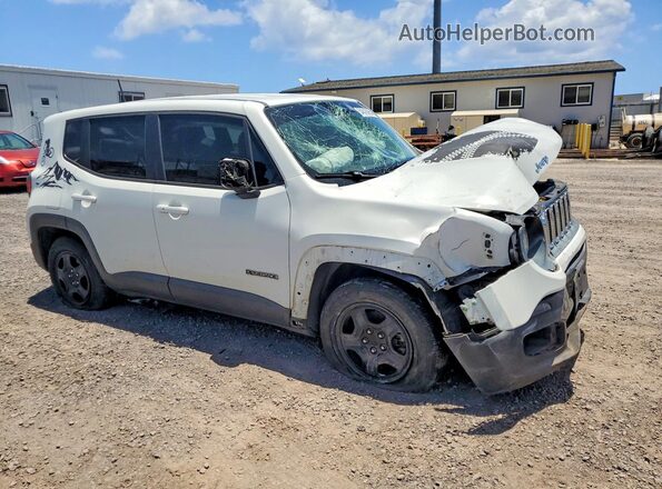 ZACCJAAB1HPE45109 2017 JEEP RENEGADE White Przód prawy