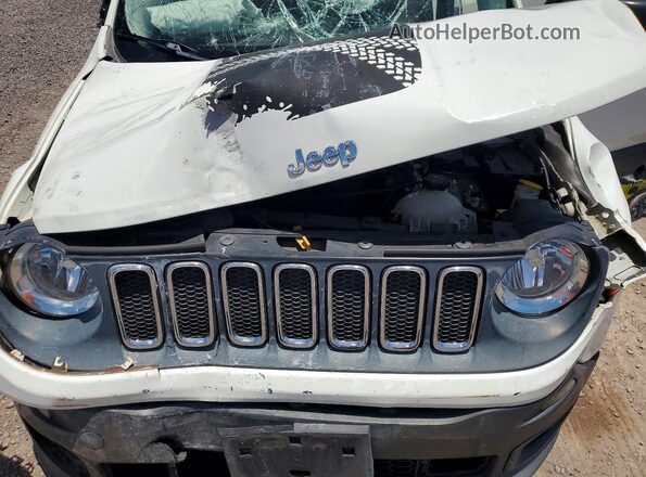 ZACCJAAB1HPE45109 2017 JEEP RENEGADE White Widok komory silnika