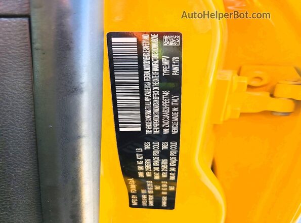 ZACCJAAB2HPE67748 2017 JEEP RENEGADE Желтый Вид наклейки с VIN-кодом