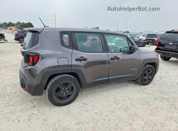 ZACCJAAB2HPF48815 2017 JEEP RENEGADE Gray უკანა მარჯვენა