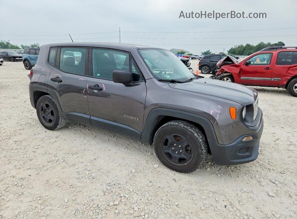 ZACCJAAB2HPF48815 2017 JEEP RENEGADE Gray წინა მარჯვენა