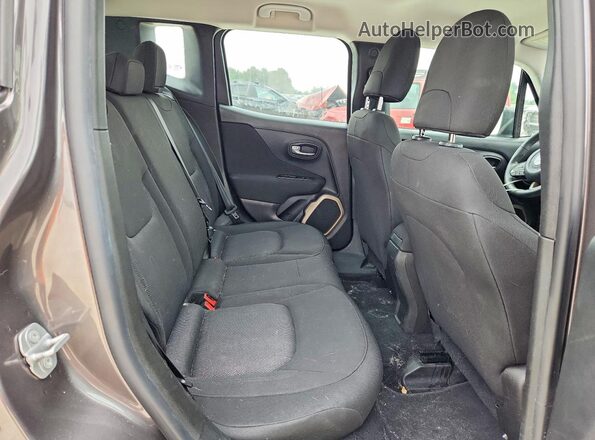 ZACCJAAB2HPF48815 2017 JEEP RENEGADE Gray უკანა სავარძლების ხედი