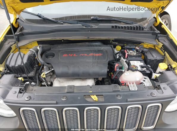 ZACCJAAB4HPF97529 2017 JEEP RENEGADE Yellow Widok z tyłu