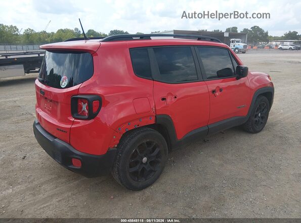 ZACCJAAB5HPE82244 2017 JEEP RENEGADE Red უკანა მარჯვენა