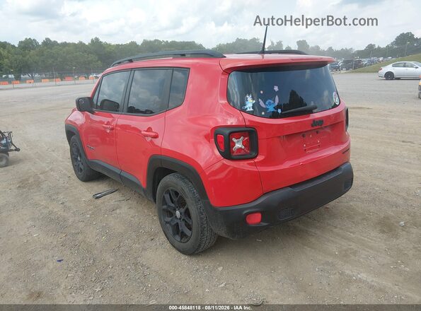 ZACCJAAB5HPE82244 2017 JEEP RENEGADE Red უკანა მარცხენა