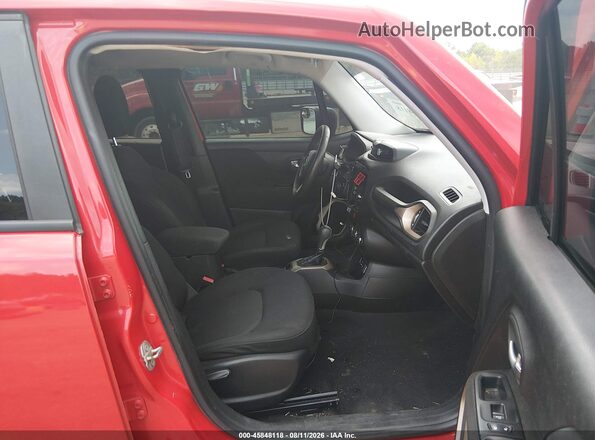 ZACCJAAB5HPE82244 2017 JEEP RENEGADE Red წინა სალონის ხედი