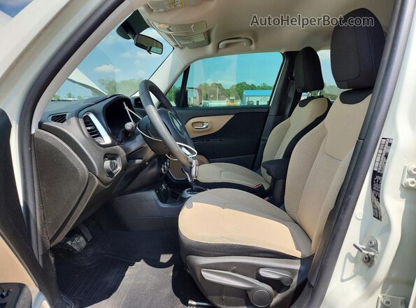ZACCJAAB6HPE48491 2017 JEEP RENEGADE White Սալոնի դիմացի տեսք