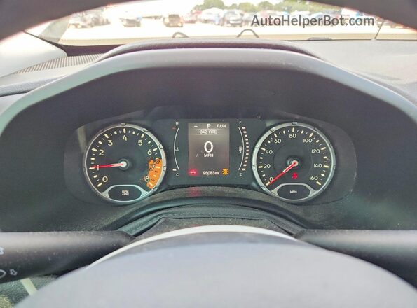ZACCJAAB6HPE48491 2017 JEEP RENEGADE White Սարքավորումների վահանակի տեսք