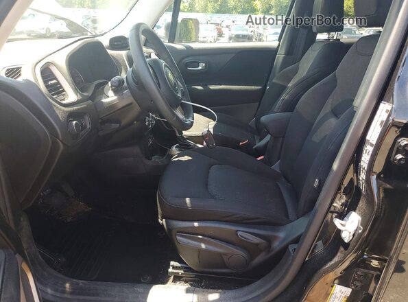 ZACCJAAB6HPF43200 2017 JEEP RENEGADE Black Widok wnętrza z przodu