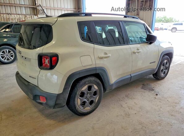 ZACCJAAB8HPE53210 2017 JEEP RENEGADE Белый Задняя правая четверть