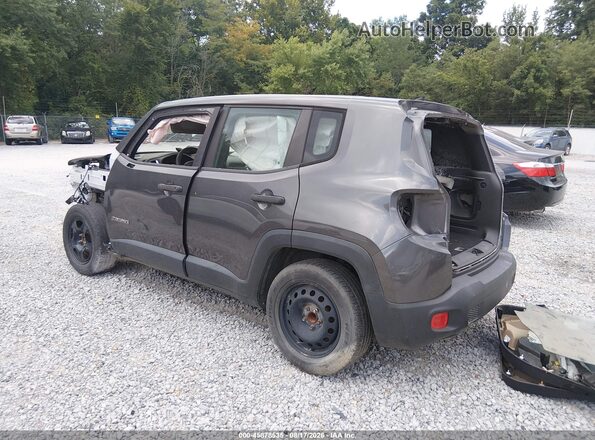 ZACCJAAH1HPF73497 2017 JEEP RENEGADE Серый Задняя левая четверть