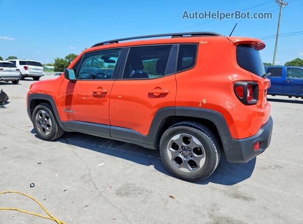 ZACCJAAT2GPD42644 2016 JEEP RENEGADE Оранжевый Задняя левая четверть