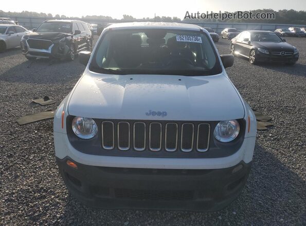 ZACCJAAW2GPD84452 2016 JEEP RENEGADE White Դիմացի տեսք