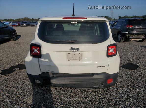 ZACCJAAW2GPD84452 2016 JEEP RENEGADE White Հետևի տեսք