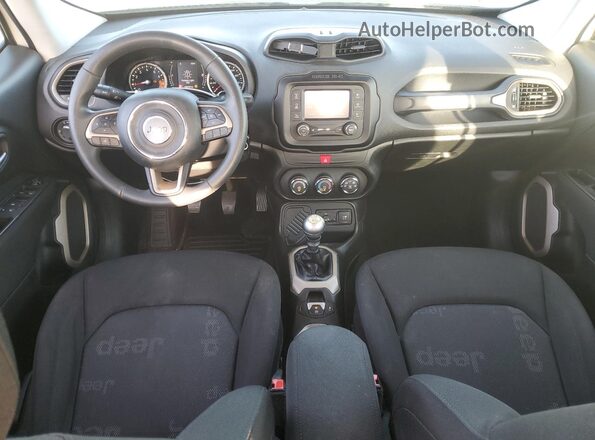 ZACCJAAW2GPD84452 2016 JEEP RENEGADE White Առջևի վահանակի տեսք