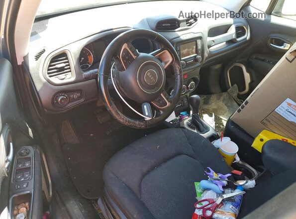 ZACCJABB0HPG36454 2017 JEEP RENEGADE Gray Dashboard view