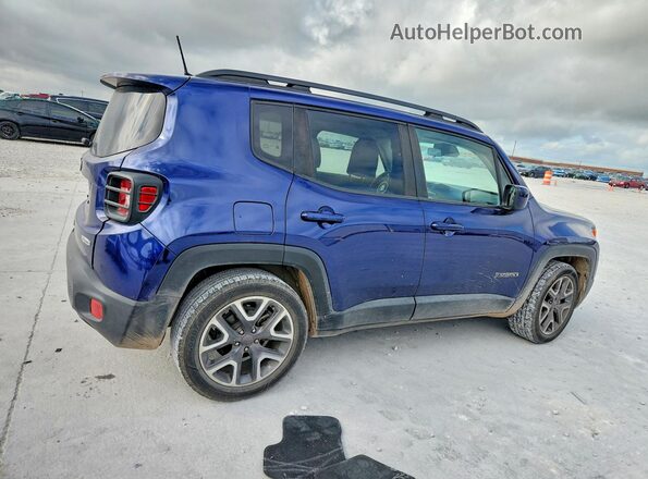 ZACCJABB0JPJ24518 2018 JEEP RENEGADE Blue Tył prawy